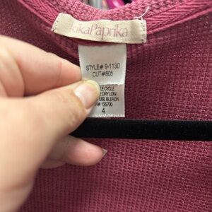 Ready to Dye Pink Knit Top